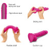 strap on me Gode Sliding Skin Strap-On-Me L 14.5 x 4cm Rose